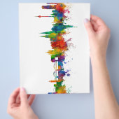 Cologne Duitsland Skyline Flyer (Hand)