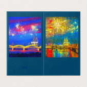 Cologne Fireworks Kaart (Buitenkant ongevouwen)