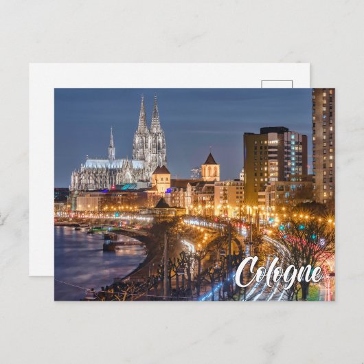 Cologne, Germany Briefkaart (Voorkant / Achterkant)