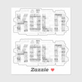 Cologne Germany Word Art, Stadtteile Köln Sticker (Vel)