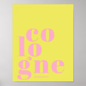 Cologne Köln Duitsland modern stad Poster (Voorkant)
