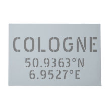 Cologne Latitude Longitude-coördinaten