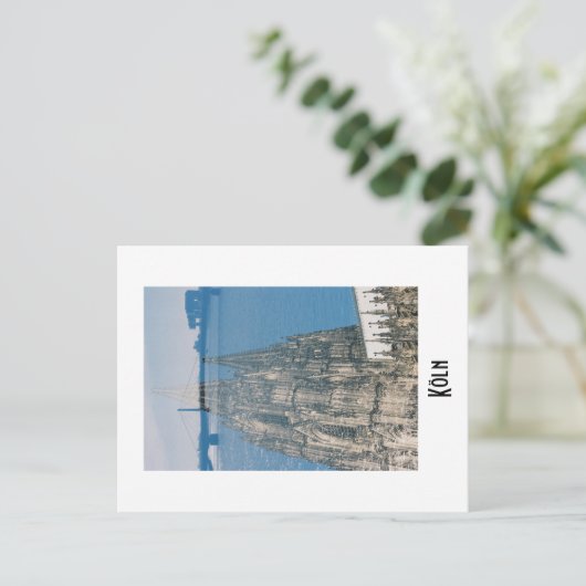 Cologne Postcard Briefkaart (Staand voorkant)