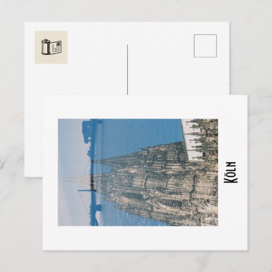 Cologne Postcard Briefkaart (Voorkant / Achterkant)