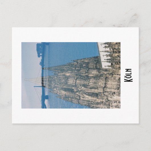 Cologne Postcard Briefkaart (Voorkant)