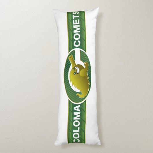 Coloma Comets Lichaamskussen (Achterkant (Verticaal))