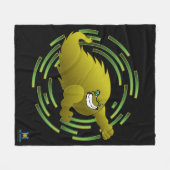 Coloma Kometen #4 Fleece Deken (Voorkant (Horizontaal))