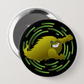 Coloma Kometen #4 Ronde Button 4,0 Cm (Voorkant /achterkant)