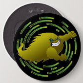 Coloma Kometen #4 Ronde Button 6,0 Cm (Voorkant /achterkant)