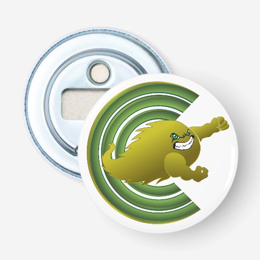 Coloma komt uit #2 button flesopener (Voorkant)