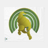 Coloma komt uit #2 fleece deken (Voorkant (Horizontaal))