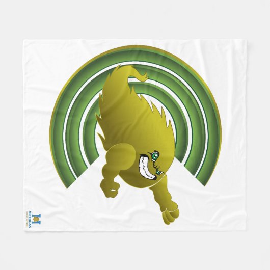 Coloma komt uit #2 fleece deken (Voorkant (Horizontaal))