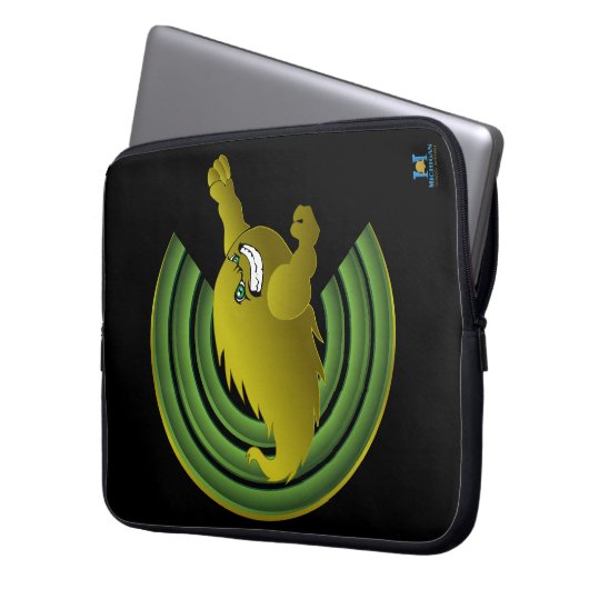 Coloma komt uit #2 laptop sleeve (Voorkant Links)