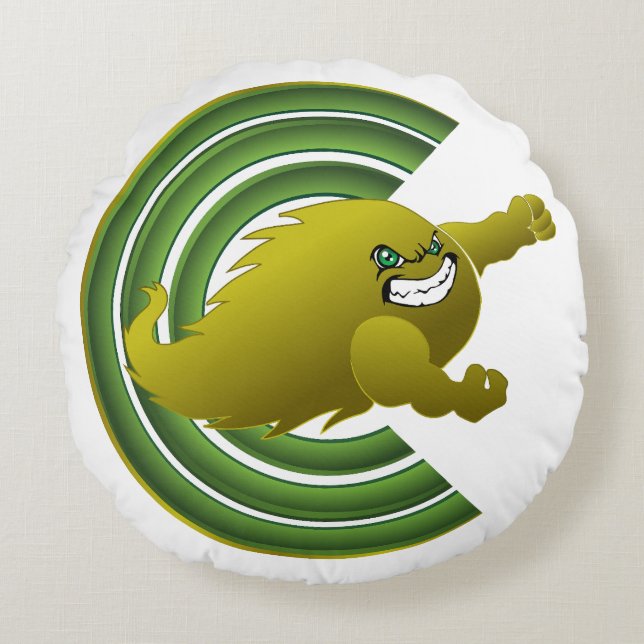 Coloma komt uit #2 rond kussen (Voorkant)