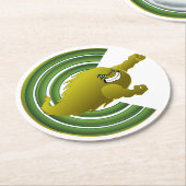 Coloma komt uit #2 ronde kartonnen onderzetter (Gebogen)