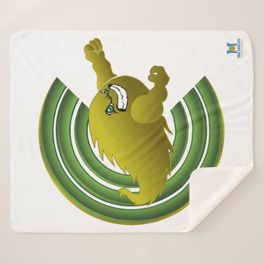 Coloma komt uit #2 sherpa deken (Voorkant (horizontaal))