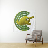 Coloma komt uit #2 wandkleed (In situ)