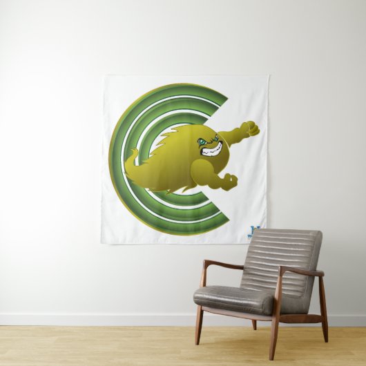 Coloma komt uit #2 wandkleed (In situ)