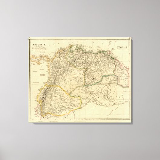 Colombia 2 canvas afdruk (Voorkant)