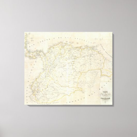 Colombia 3 canvas afdruk (Voorkant)