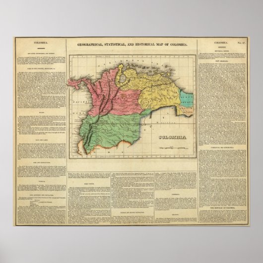 Colombia 3 poster (Voorkant)