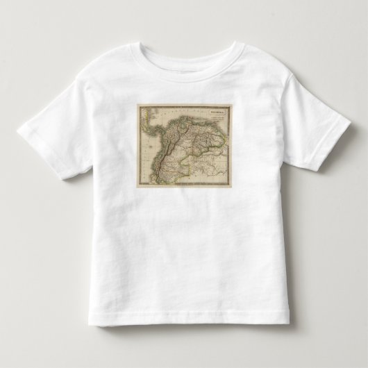 Colombia 4 kinder shirts (Voorkant)