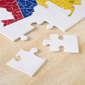 Colombia Annular Eclipse Puzzle Legpuzzel (Zijkant)