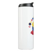 Colombia Annular Eclipse Thermal Tumbler Thermosbeker (Gedraaid links)