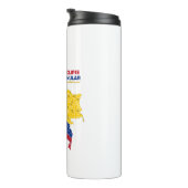 Colombia Annular Eclipse Thermal Tumbler Thermosbeker (Geroteerd rechts)