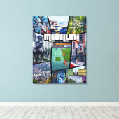 Colombia Antioquia Medellin Canvas Afdruk (Insitu (Houten vloer))