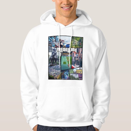 Colombia Antioquia Medellin Hoodie (Voorkant)