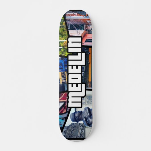 Colombia Antioquia Medellin Persoonlijk Skateboard (Voorkant)