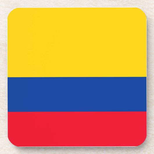 Colombia Bier Onderzetter (Voorkant)