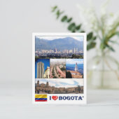 Colombia - Bogotà - I Love - Briefkaart (Staand voorkant)