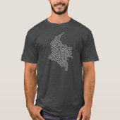 Colombia Bogota Stippen T-shirt (Voorkant)