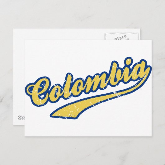 Colombia Briefkaart (Voorkant / Achterkant)
