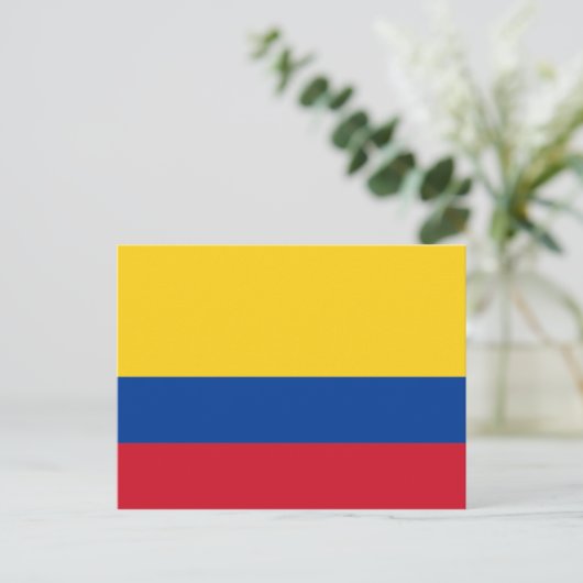 colombia briefkaart (Staand voorkant)
