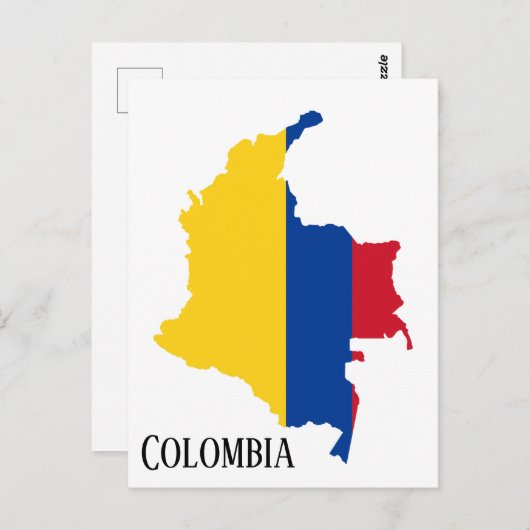 Colombia Briefkaart (Voorkant / Achterkant)