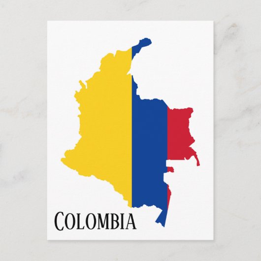 Colombia Briefkaart (Voorkant)