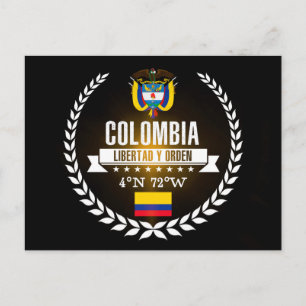 Colombia Briefkaart
