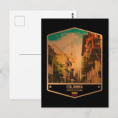 Colombia Briefkaart (Voorkant / Achterkant)