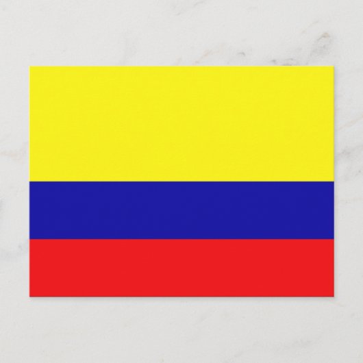 Colombia Briefkaart (Voorkant)