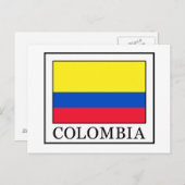 Colombia Briefkaart (Voorkant / Achterkant)