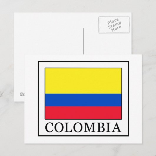 Colombia Briefkaart (Voorkant / Achterkant)