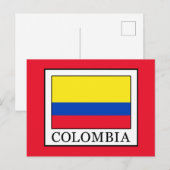 Colombia Briefkaart (Voorkant / Achterkant)