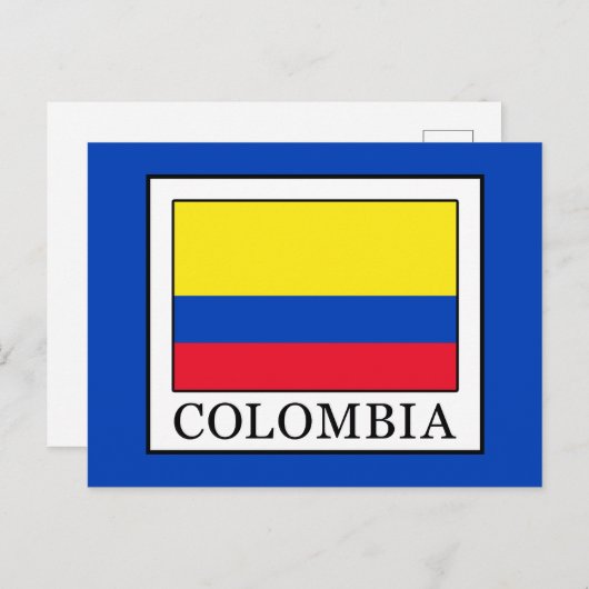 Colombia Briefkaart (Voorkant / Achterkant)