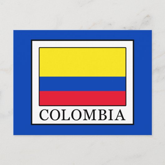 Colombia Briefkaart (Voorkant)