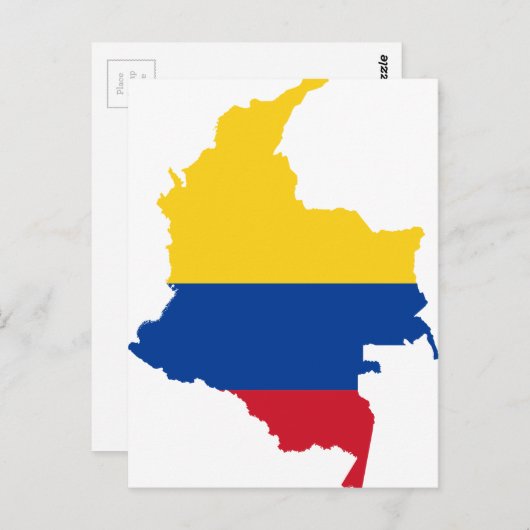 Colombia Briefkaart (Voorkant / Achterkant)