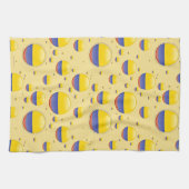 Colombia Bubble Flag Theedoek (Horizontaal)