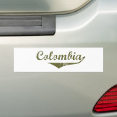 Colombia Bumpersticker (Op auto)